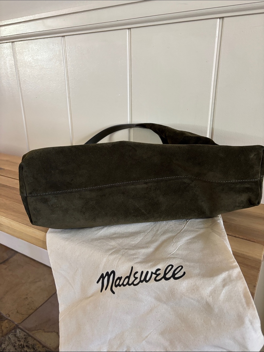 Madewell Mylie Green “Loden” Suede - Picture 5 of 6
